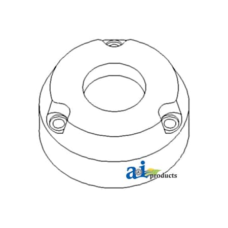 A & I Products Friction Plate, Brake 6" x6" x3" A-70237215